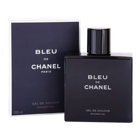 bleu de chanel gel douche|chanel shower gel blue.